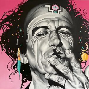 « Keith Richards » de Véro Blanc